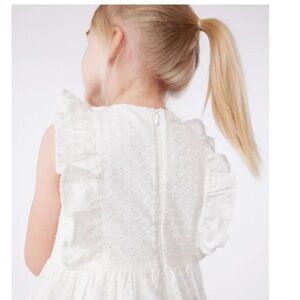 Petit Bateau Dress in broderie anglaise